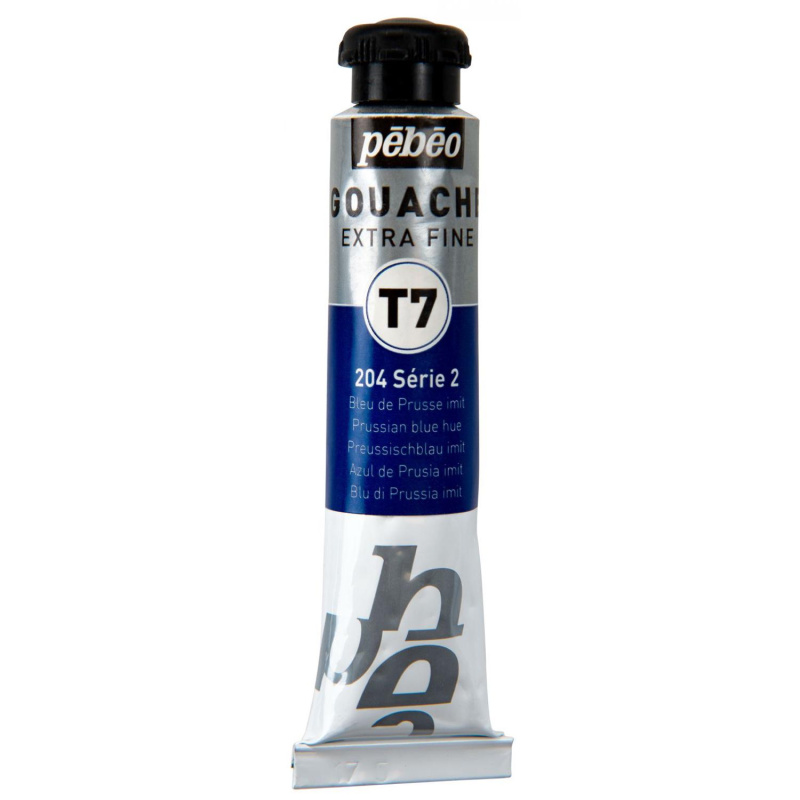 Kvaš T7 extra jemný 20 ml, pruská modř 