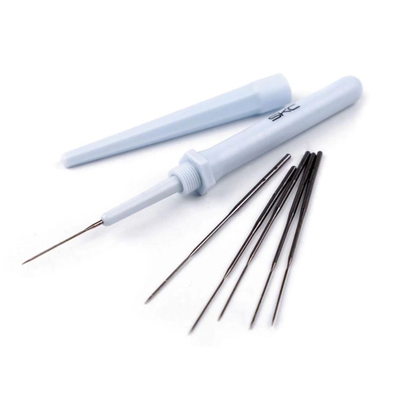 Plstící jehla s náhradními jehlami 