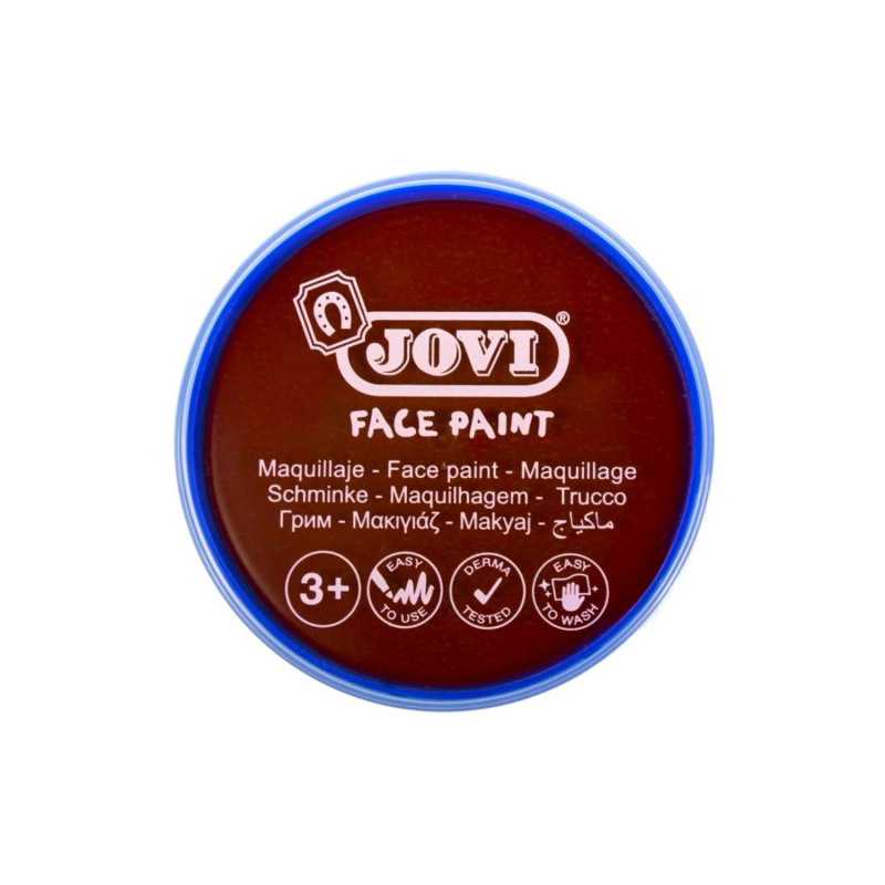 JOVI, Barva na obličej, 8 ml, hnědá