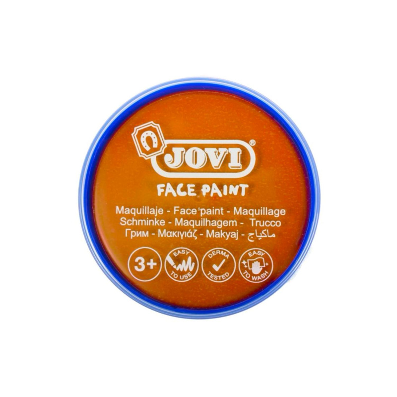 JOVI, Barva na obličej, 8 ml, oranžová