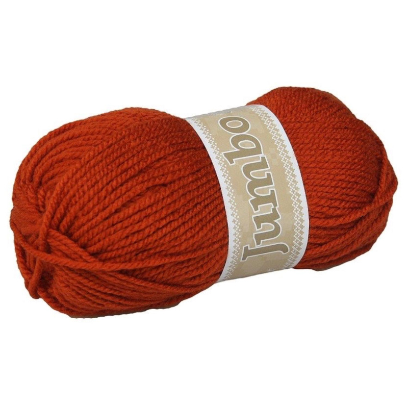 Jumbo, akrylová příze, 100 g, cca 147 m, 1107 rezavá 