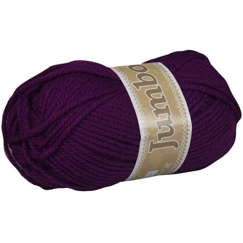 Jumbo, akrylová příze, 100 g, cca 147 m, 943 vínověfialová