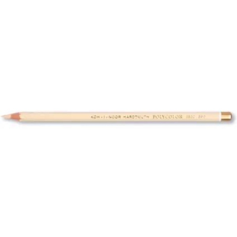 KOH-I-NOOR, tužka POLYCOLOR, pastelová, 6stranná, perleťově zlatá 