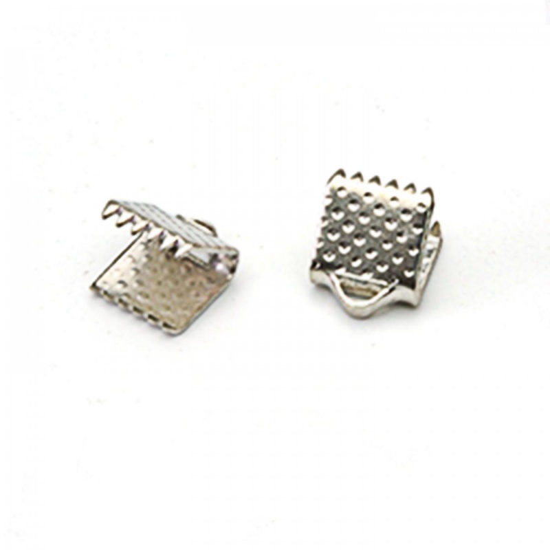 Koncovka platina 8 x 6 mm 10 ks