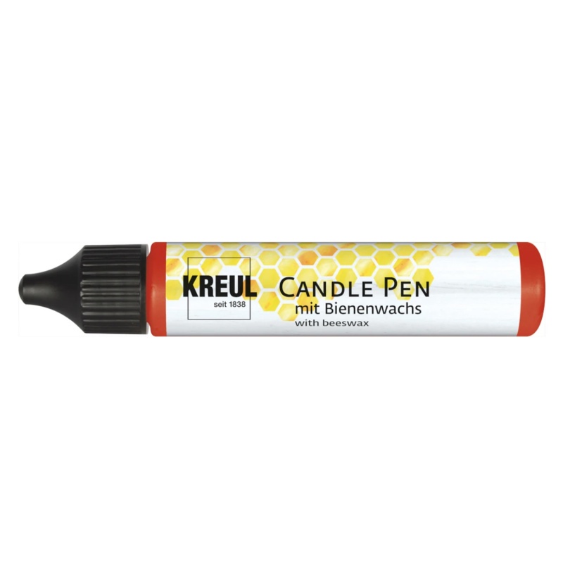 Kontura na malování svíček, Candle Pen, červená