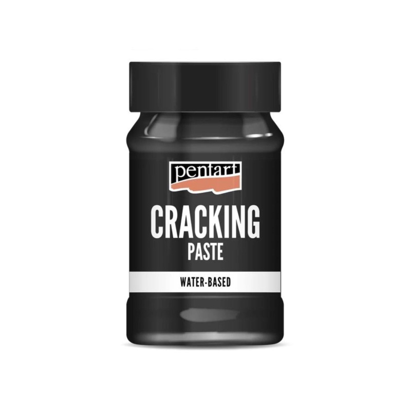 Krakelovací pasta, 2. složka, černá, 100 ml