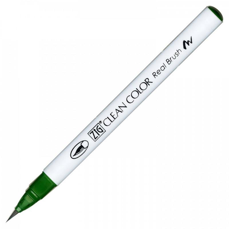 Kuretake, Clean Color Real Brush, 040 Green