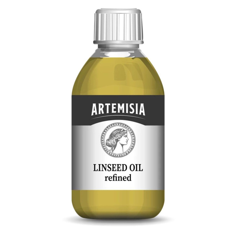 Rafinovaný lněný olej Artemisia, 250 ml 