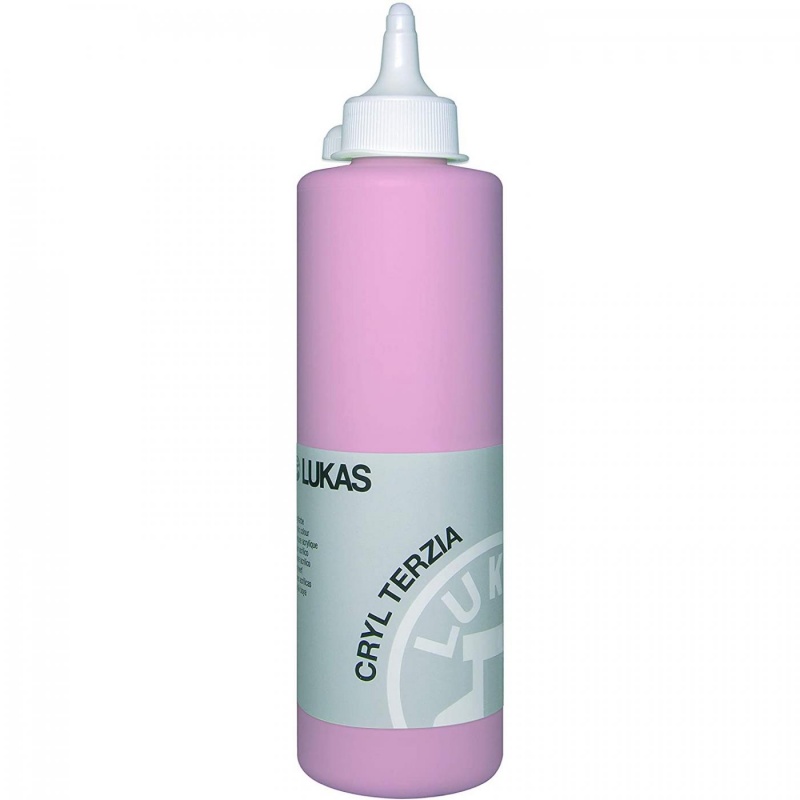 LUKAS akrylová barva TERZIA 500 ml, Peach Pink