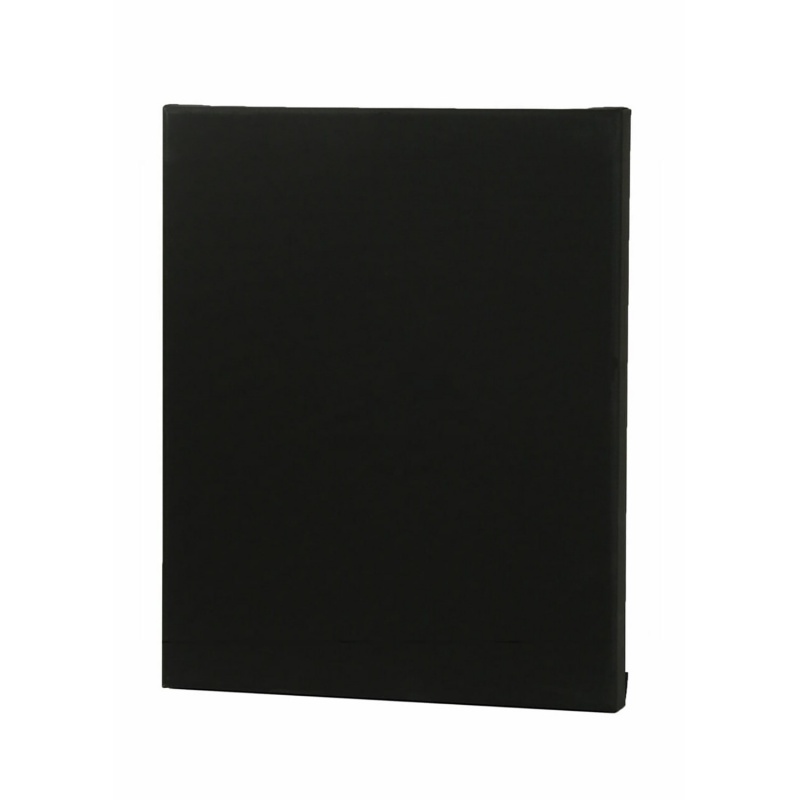 Malířské plátno, černé, bavlna, 350 g/m2, 20 x 20 cm