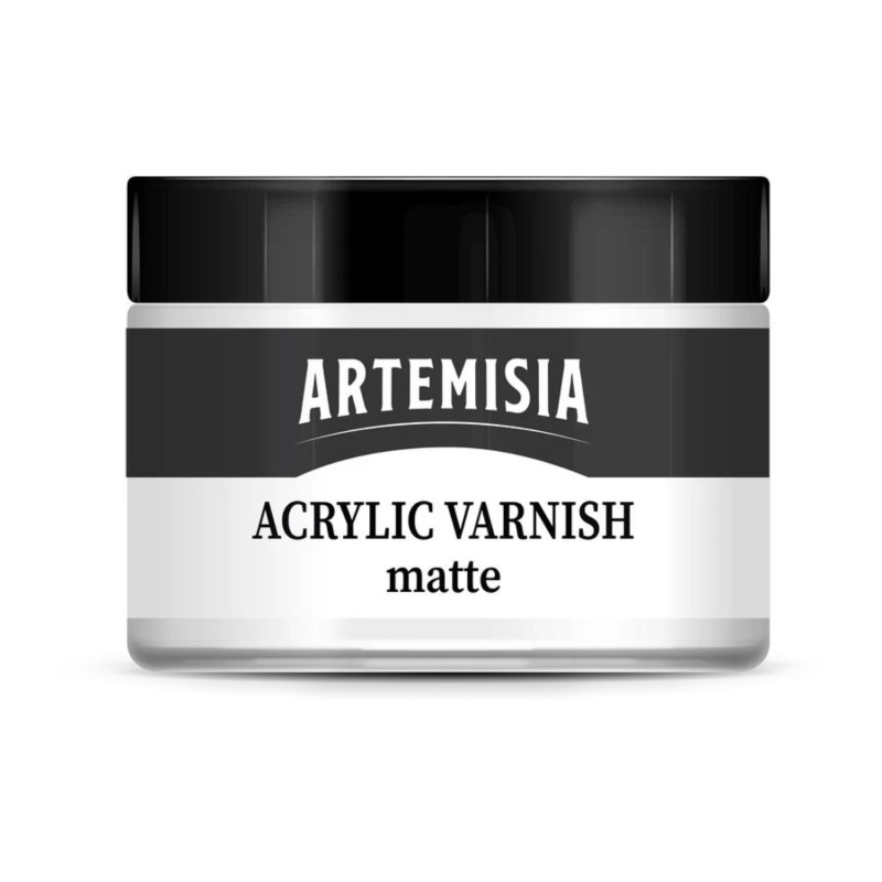 Matný lak pro akrylové barvy Artemisia, 150 ml 