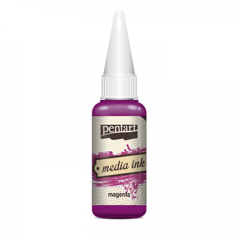 Media Ink inkoust 20 ml, magenta