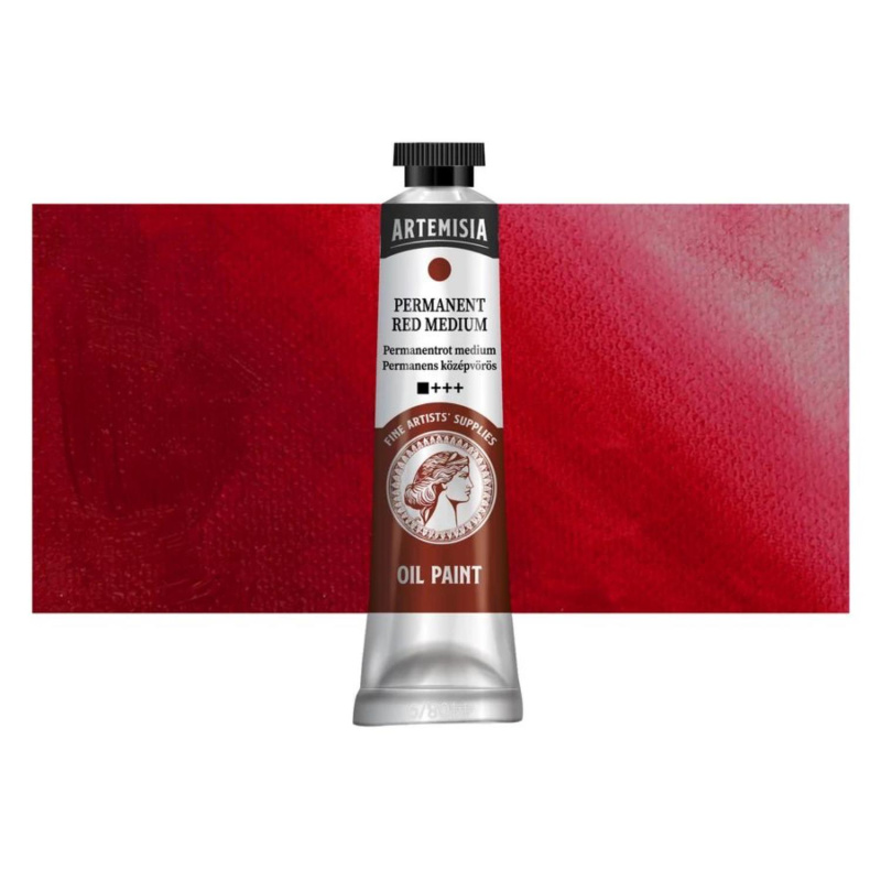 Olejová barva Artemisia permanent red medium, 40 ml