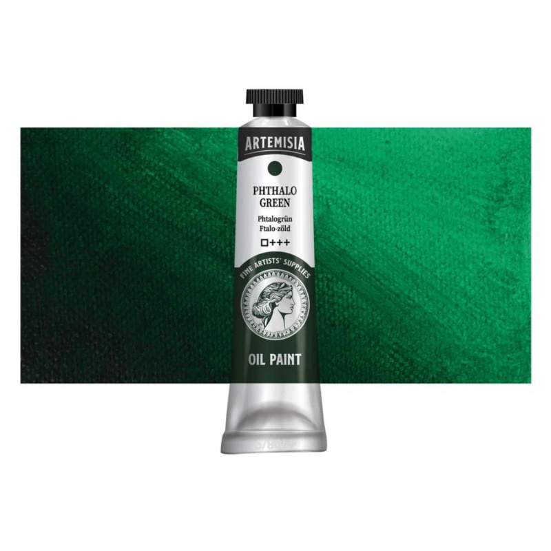 Artemisia phthalo zelená olejová barva, 40 ml