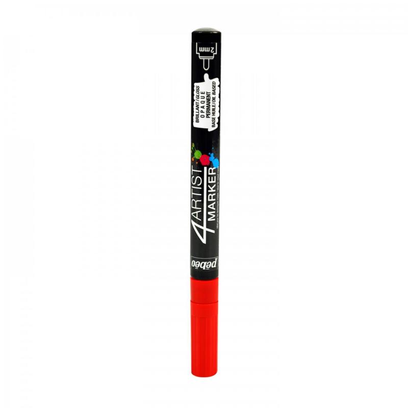 Olejové fixy 4ARTIST marker, 2 mm, 07 Red