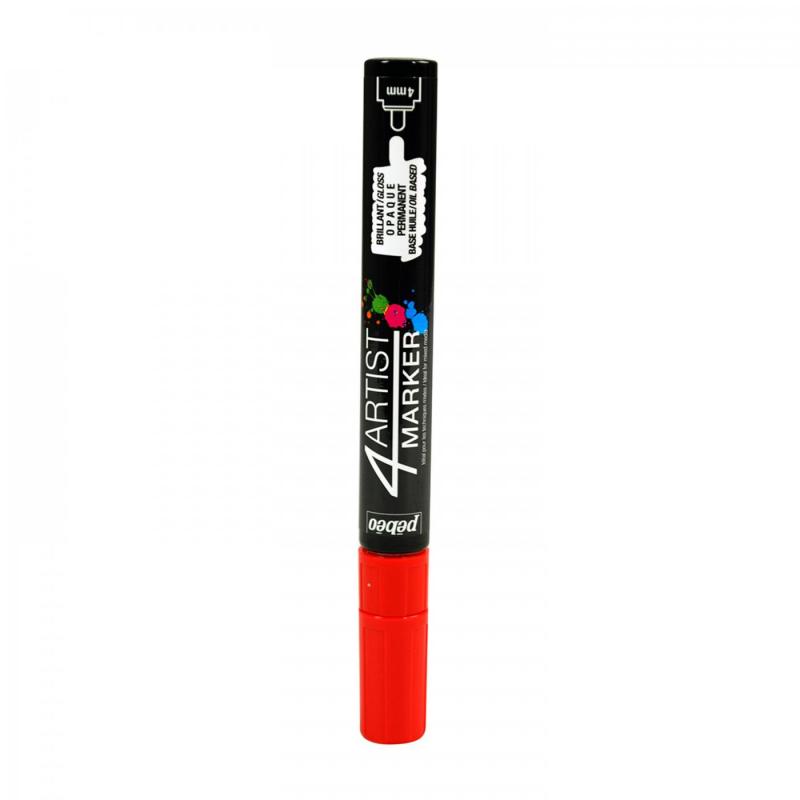 Olejové fixy 4ARTIST marker, 4 mm, 107 Red