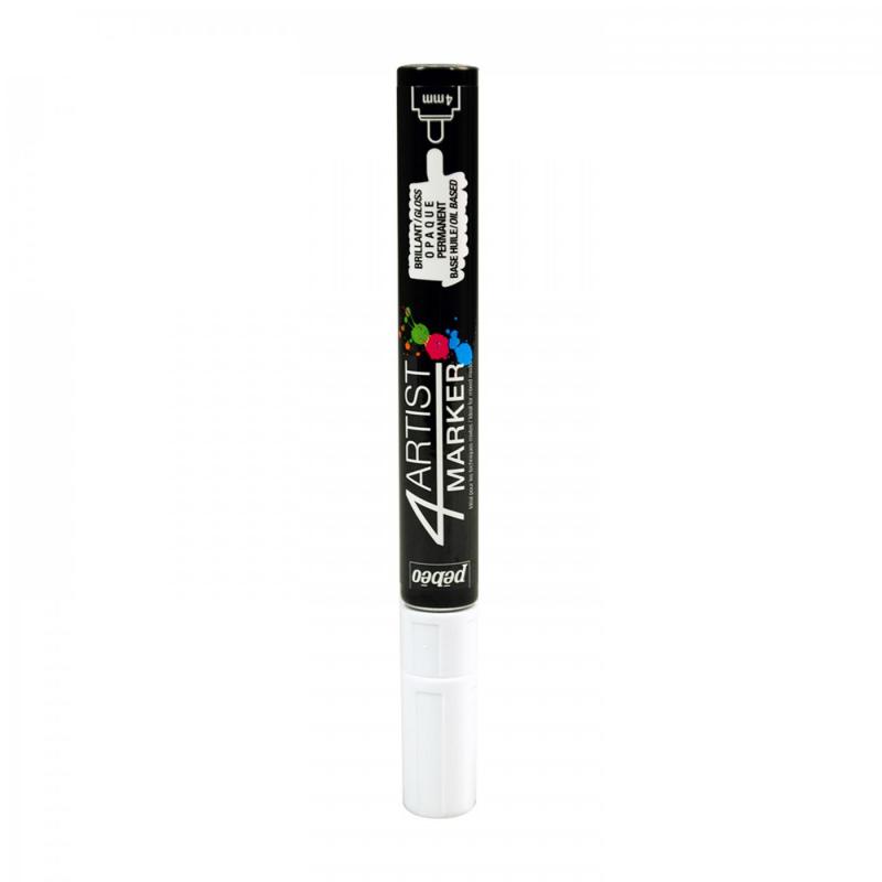 Olejové fixy 4ARTIST marker, 4 mm, 125 White