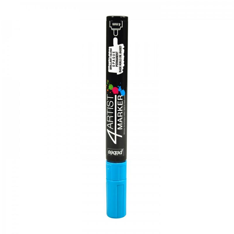 Olejové fixy 4ARTIST marker, 4 mm, 133 Light blue