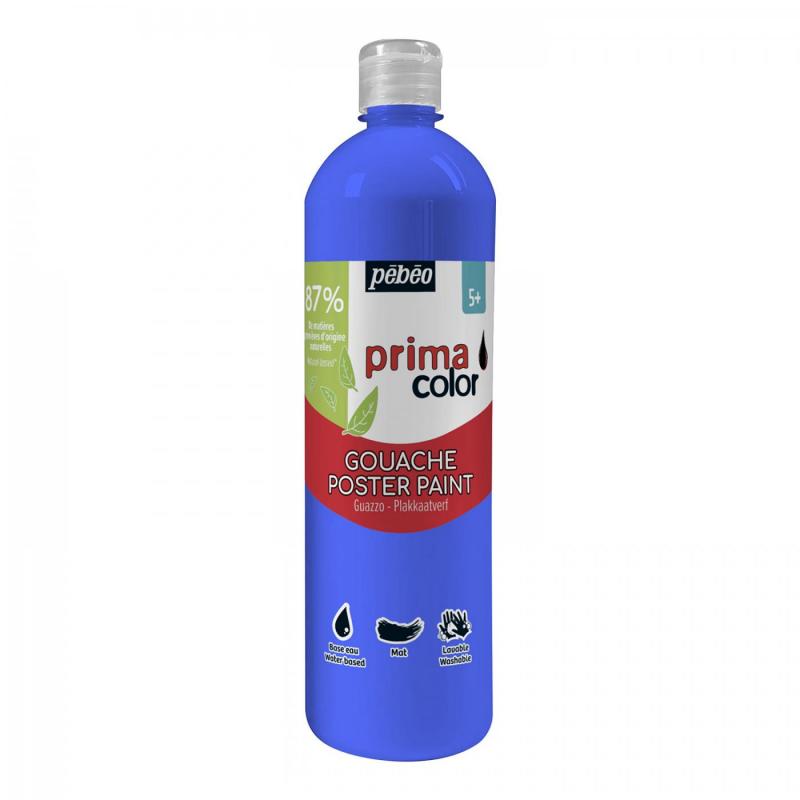 Primacolor Liquid, temperová barva, 1 l, 249 Primary blue