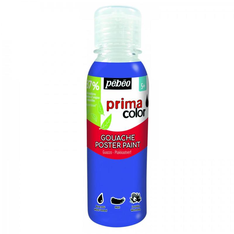 Primacolor Liquid, temperová barva, 150 ml, 049 Primary blue