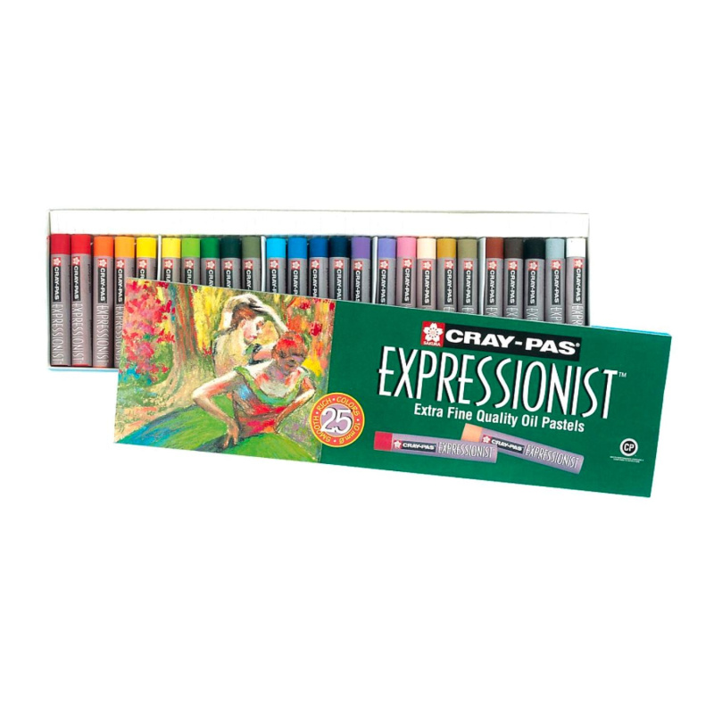 Sada olejových pastelů Cray-Pas, 25 ks  