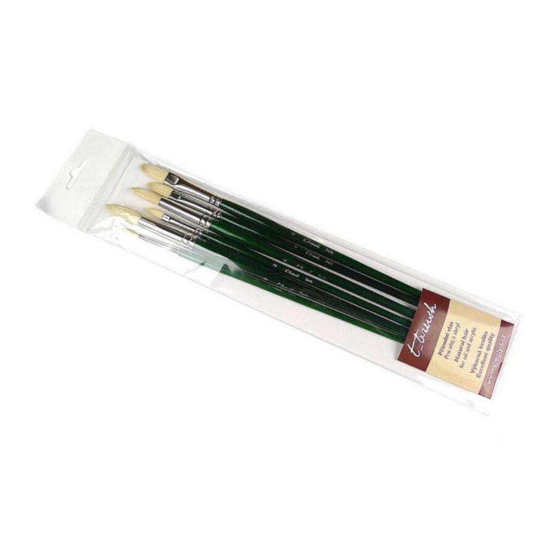 Sada štětců t-brush, sada přírodních štětců  BS06