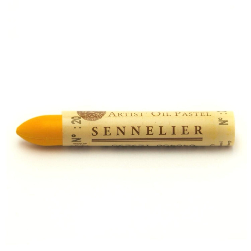 Olejový pastel Sennelier - tmavá žlutá 020