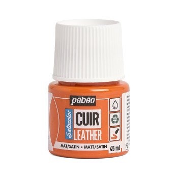 SETACOLOR Leather, barvy na kůži, 45ml, 04 Orange