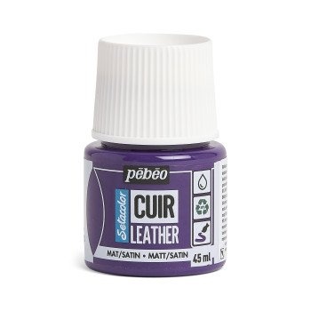 SETACOLOR Leather, barvy na kůži, 45ml, 09 Eggplant Violet