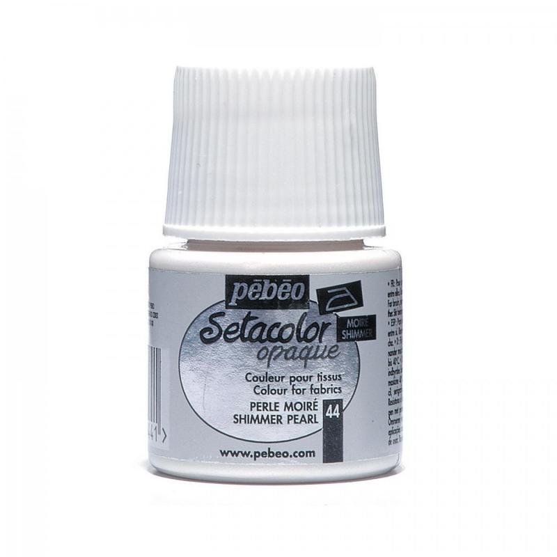 Setacolor opaque 45 ml, 44 Shimmer pearl