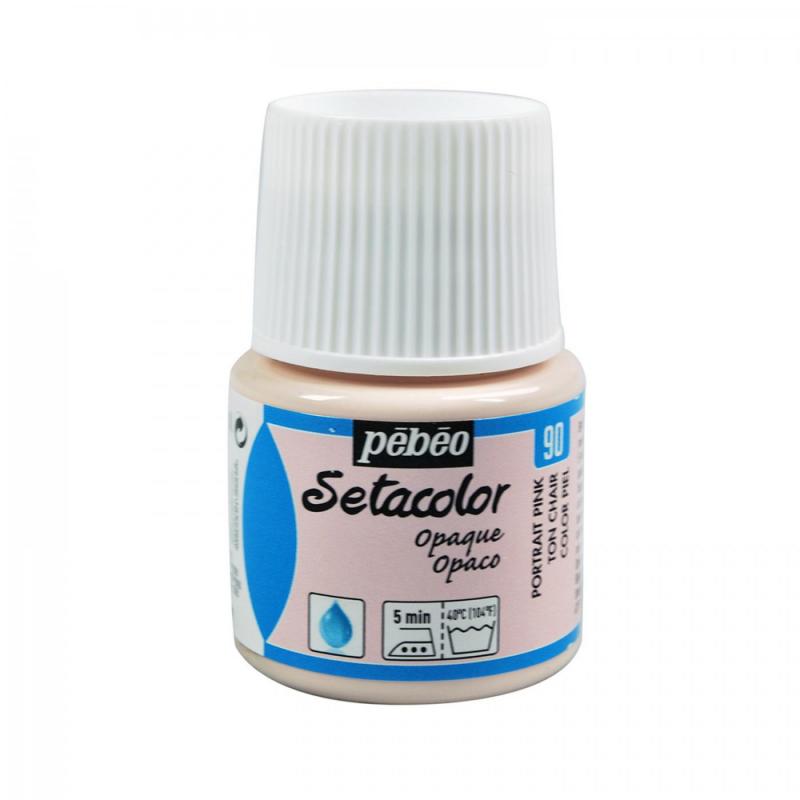 Setacolor opaque 45 ml, 90 Portrait Pink