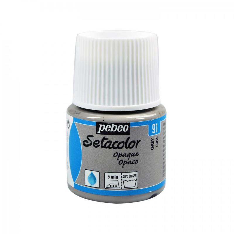 Setacolor opaque 45 ml, 91 Grey