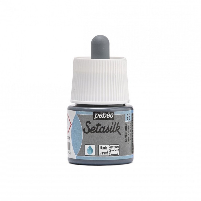 Setasilk 45 ml, 25 Silver grey