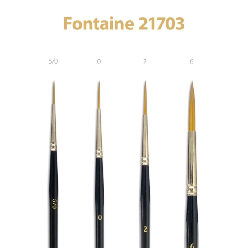 Štětec Simply-T, Fontaine liner 0 