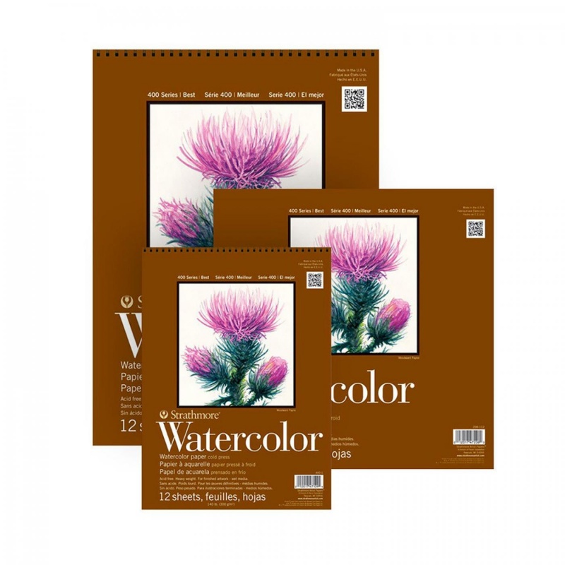 Strathmore Watercolor blok, 300g, 17,8 x 25,4 cm