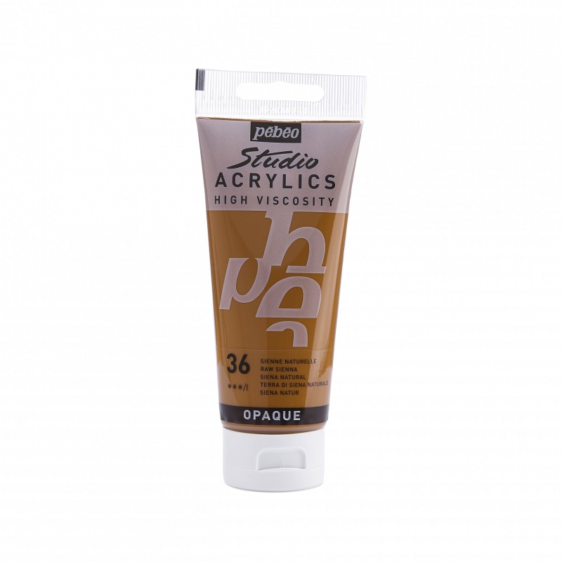 Studio Acrylics 100 ml, 36 Raw sienna