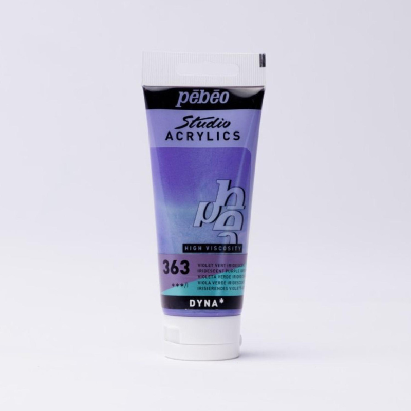 Studio Acrylics, Iridescent Purple Green, 100 ml