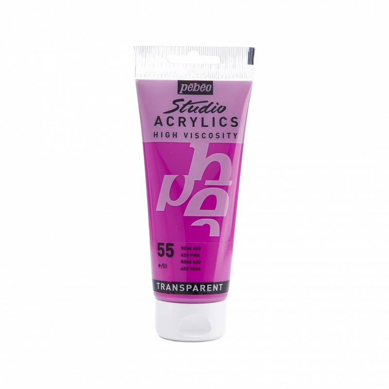 Studio Acrylics 100 ml, 55 Azo pink