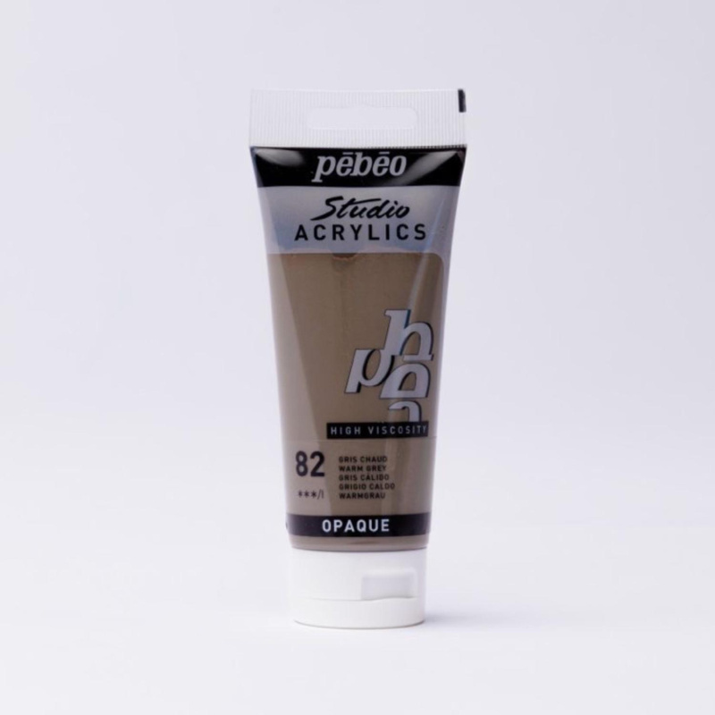 Studio Acrylics 100 ml, 82 Warm Grey 