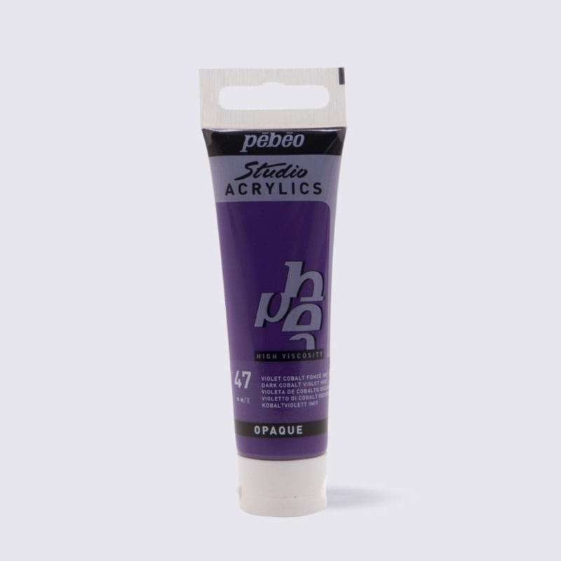 Studio Acrylics 30 ml, 47 Dark Cobalt Violet Hue