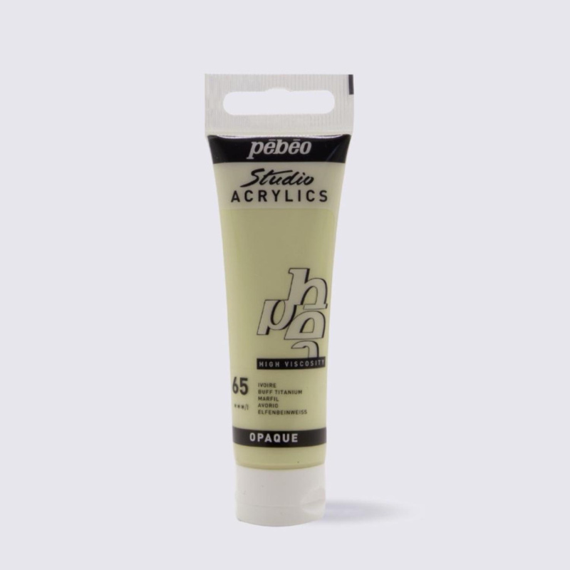 Studio Acrylics 30 ml, 65 Buff Titanium 