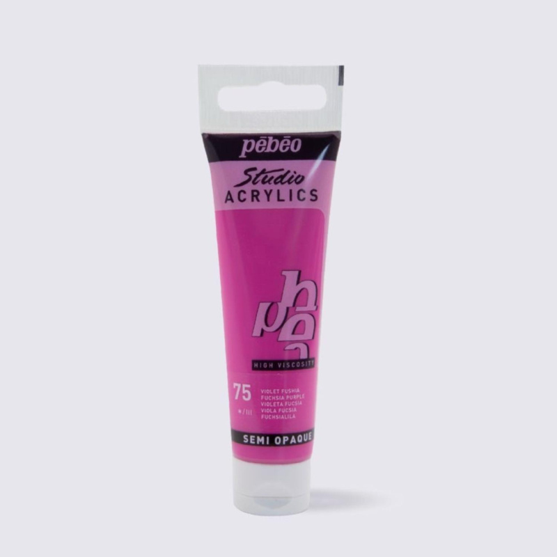 Studio Acrylics 30 ml, 75 Fuchsia Purple 