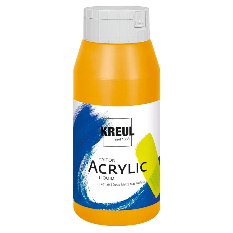 TRITON KREUL SOLO GOYA, akrylová barva světlá okrová 750 ml 