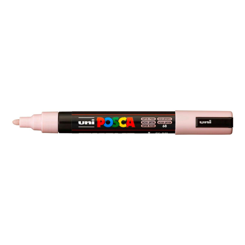 Popisovač Uni Posca PC-5M, 2,5 mm, saténověrúžová 