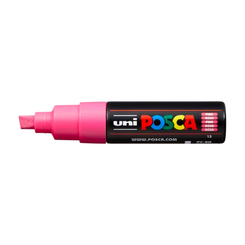Uni POSCA fix PC-8K, 8 mm, ružová 