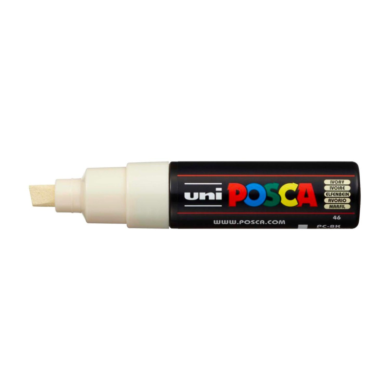 Uni POSCA fix PC-8K, 8 mm, smetanová