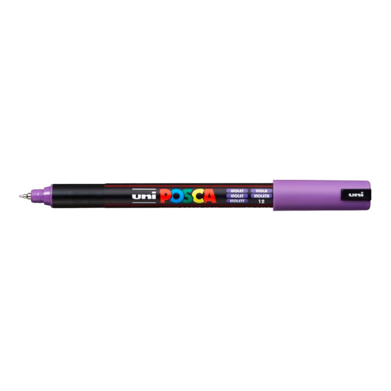 Liner Uni Posca PC-1MR, 0,7 mm, fialová