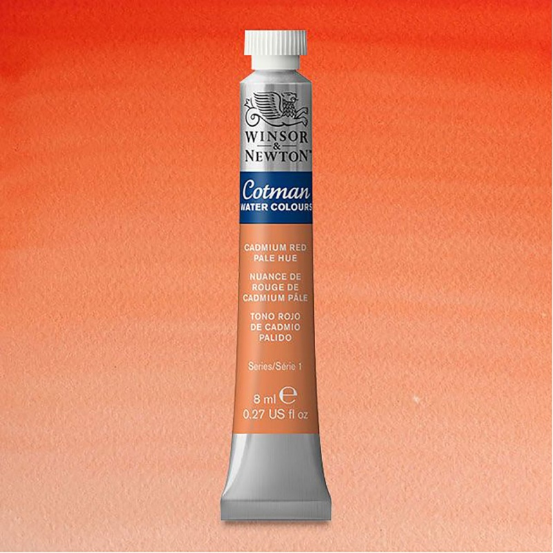 Winsor & Newton, Cotman, akvarel, Cadmium Red Pale H