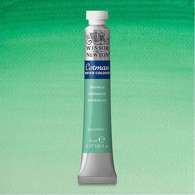 Winsor & Newton, Cotman, akvarel, Emerald