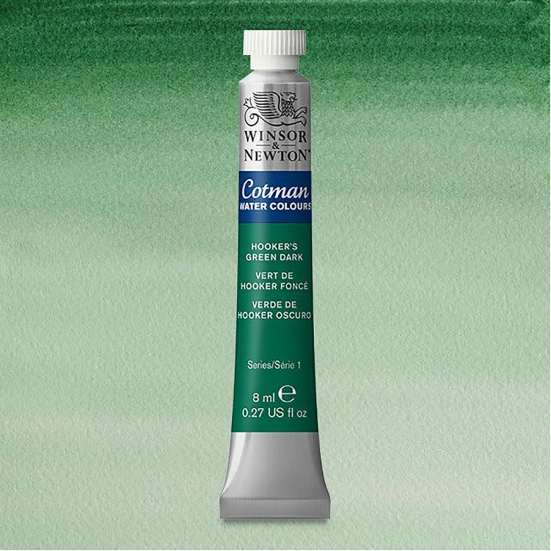 Winsor & Newton, Cotman, akvarel, Hooker `s Green Dar